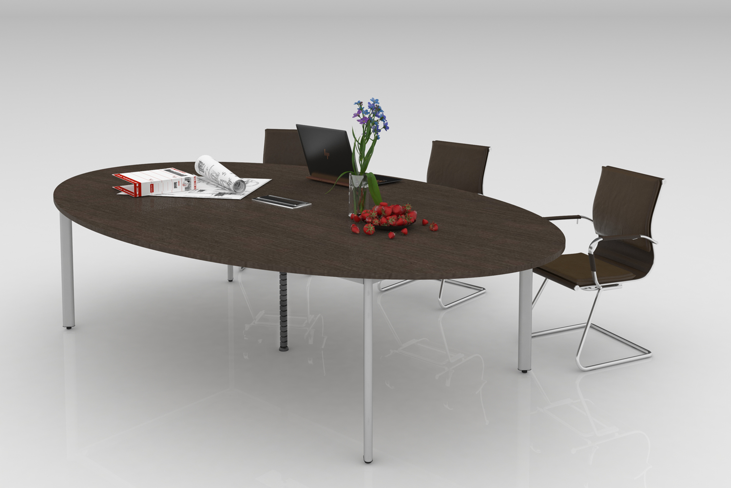 Gia công chân bàn họp Oval 01 giá rẻ tại tphcm