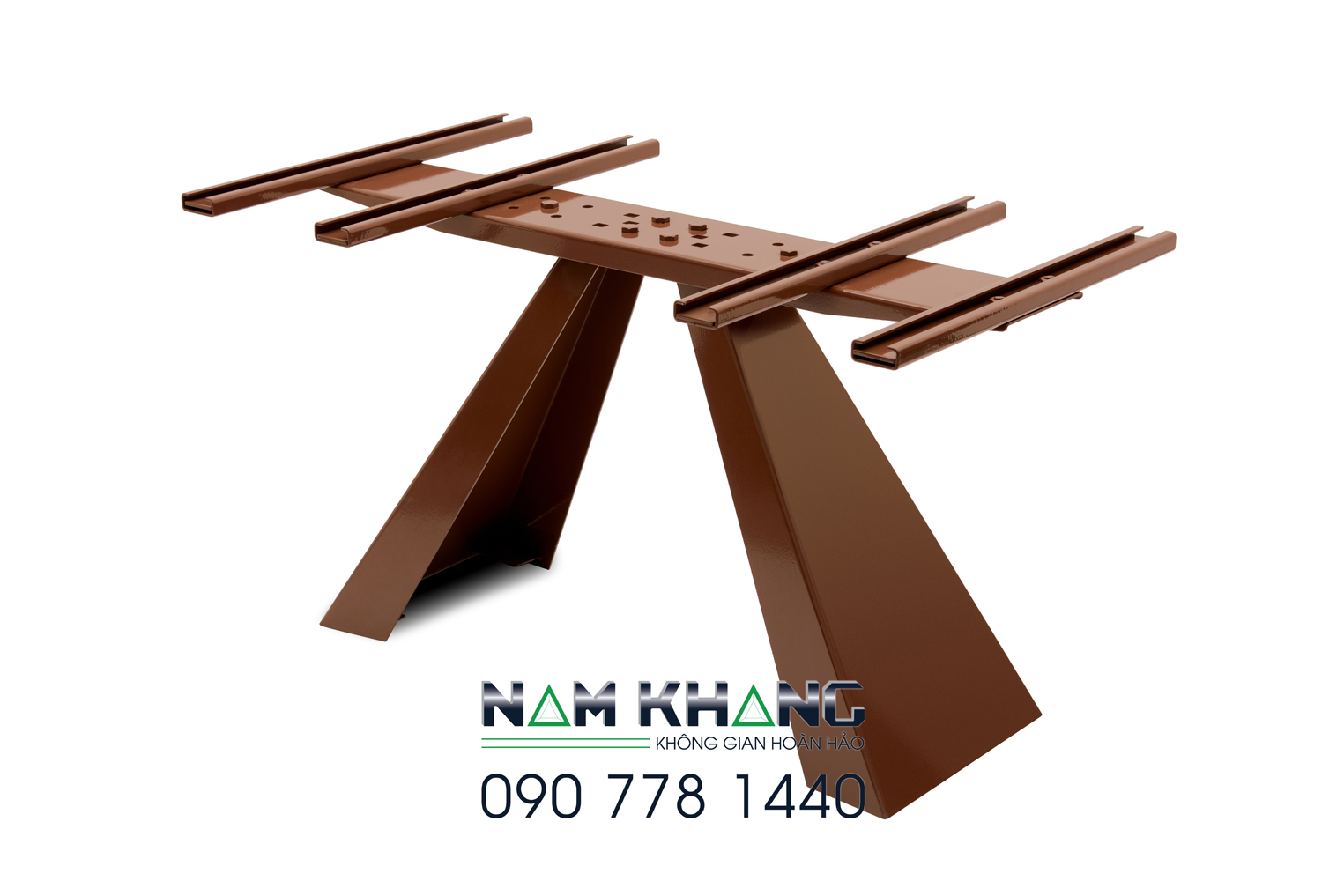 Gia công Chân bàn trà CBT-02 sắt sơn tĩnh điện giá rẻ nhất TPHCM