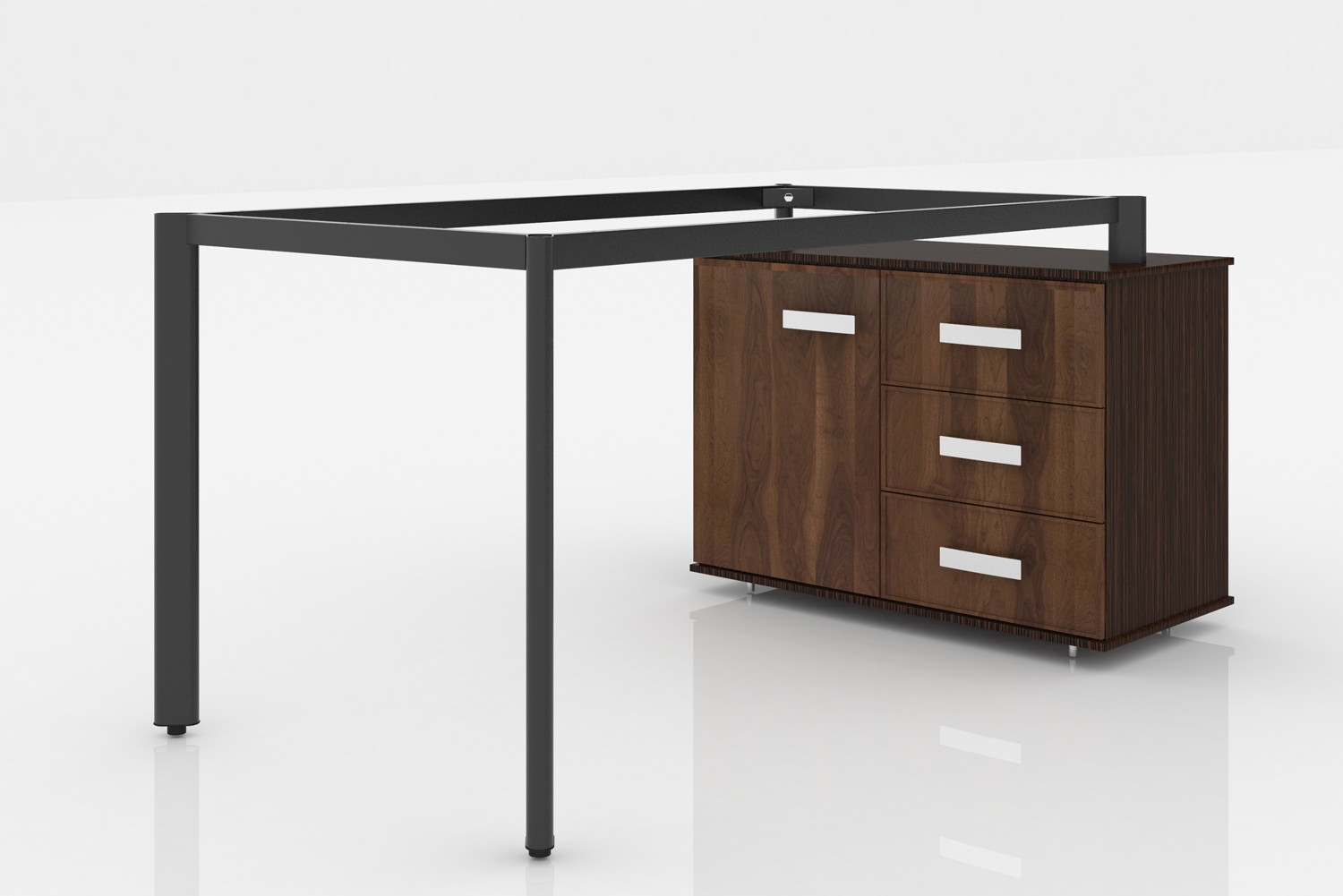 Khung chân Oval 2 chân chạm đất 2 gác tủ (800x1600,900x1800)